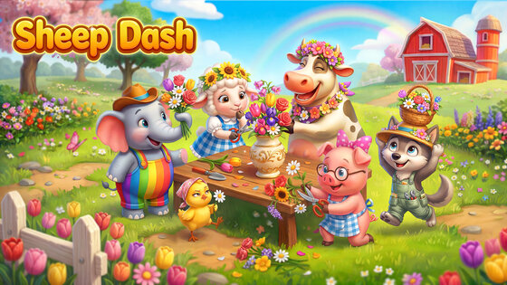 Sheep Dash 2.9. Скриншот 8