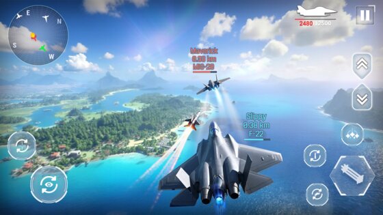 Aircraft Strike: Jet Fighter Game 3.7.8. Скриншот 10