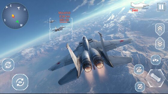 Aircraft Strike: Jet Fighter Game 3.7.8. Скриншот 17