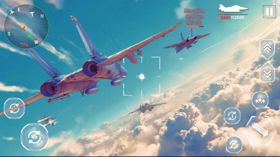 Aircraft Strike: Jet Fighter Game 3.7.8. Скриншот 20