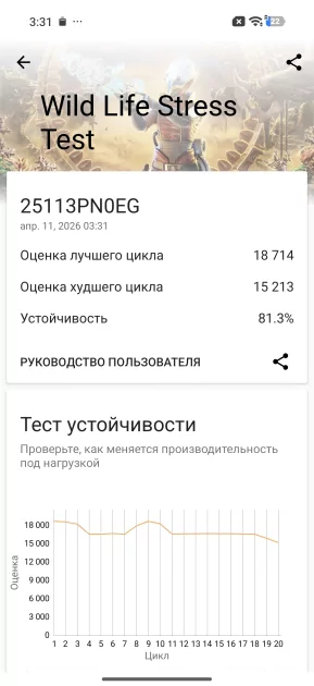 Вымирающий вид. Обзор Xiaomi 17 — компактного смартфона с флагманской начинкой — Чипсет. 32