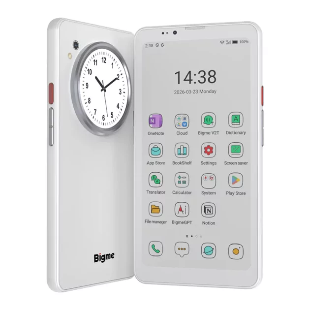 Bigme представила смартфон с двумя цветными дисплеями E Ink — HiBreak Dual
