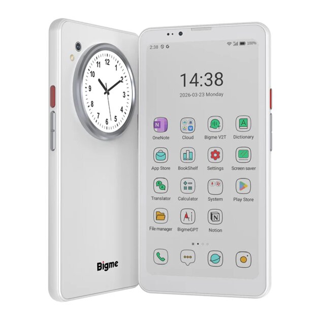 Bigme представила смартфон с двумя цветными дисплеями — HiBreak Dual