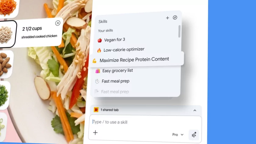 Google запускает «Навыки» для Gemini в Chrome — быстрый запуск часто используемых запросов