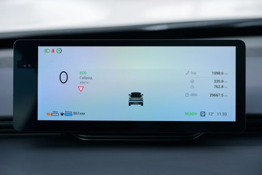 469 «лошадей», пневма и реальный расход: большой обзор серийного Exlantix ET — Знакомство. 45