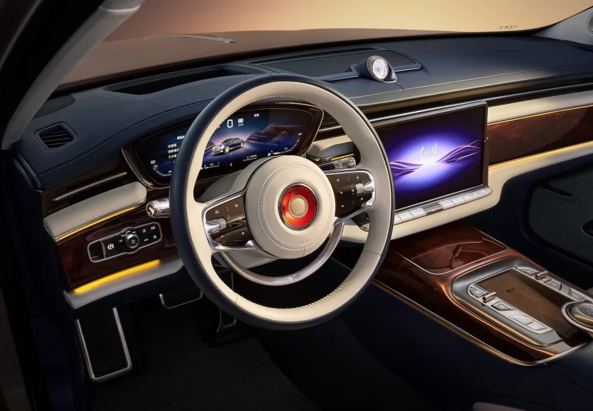 Hongqi раскрыла фишки дизайна нового флагманского седана Guoya