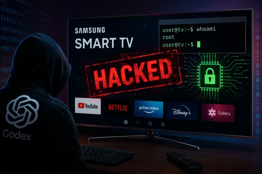 ИИ-агенту Codex предоставили доступ к браузеру телевизора Samsung, а он его взломал