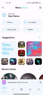 Metro Music Player 6.1.0. Скриншот 1