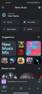Metro Music Player 6.1.0. Скриншот 2