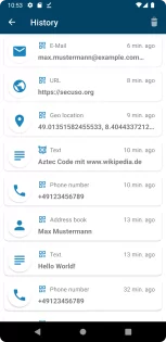 Сканер QR-кодов (PFA) 4.6.19. Скриншот 3