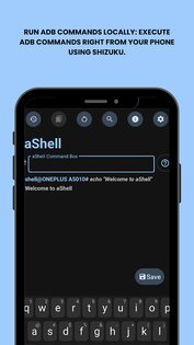 aShell 0.26. Скриншот 1