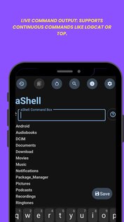 aShell 0.26. Скриншот 3