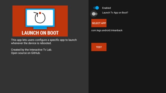 Launch on Boot 1.1.3. Скриншот 1