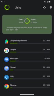 disky 2.1.0. Скриншот 2