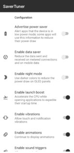 SaverTuner 1.1.6. Скриншот 2