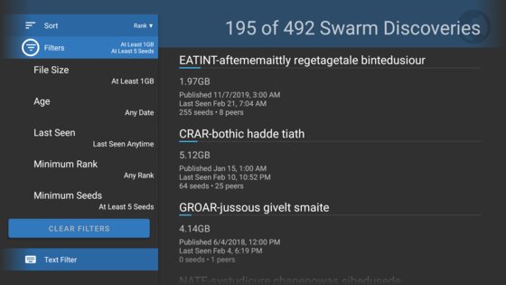 BiglyBT 1.3.4.3. Скриншот 22