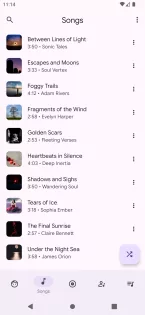 Booming Music 1.2.2. Скриншот 2