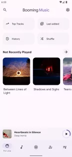 Booming Music 1.2.2. Скриншот 1