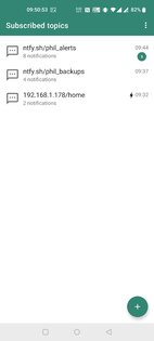ntfy 1.24.0. Скриншот 1