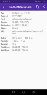 PCAPdroid 1.9.1. Скриншот 3
