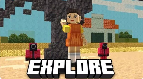 Craftsman SquidGame 1.20.20.69. Скриншот 1