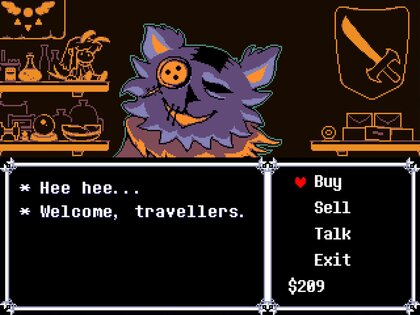 Deltarune chapter 1-4. Скриншот 2