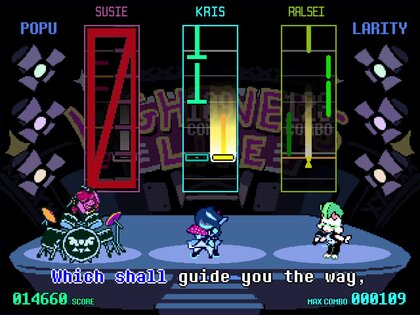 Deltarune chapter 1-4. Скриншот 3