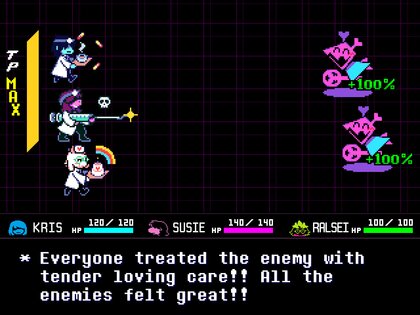 DELTARUNE chapter 1-5 на Русском языке!. Скриншот 6