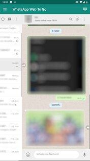 WhatsApp* Web To Go 1.7.5. Скриншот 5