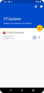 FFUpdater 81.0.0. Скриншот 1