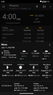 Suntimes 0.17.0. Скриншот 3