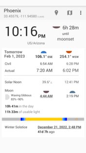 Suntimes 0.17.0. Скриншот 7