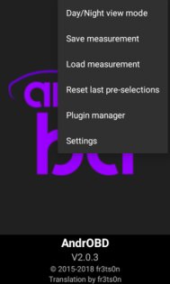 AndrOBD 2.7.9. Скриншот 4