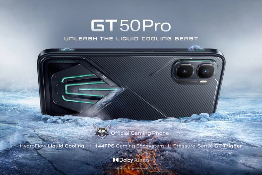 Представлен геймерский Infinix GT 50 Pro с экстремальным охлаждением, триггерами и LED-подсветкой