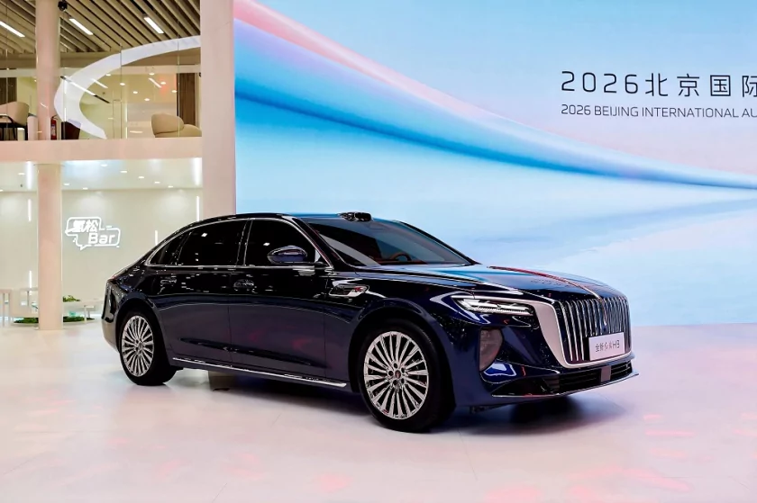 HONGQI на Пекинском автосалоне: седаны с автопилотом, люксовый рамный внедорожник и концепт будущего