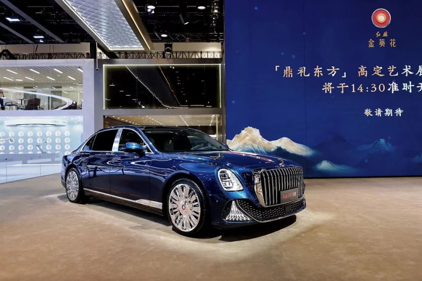 HONGQI на Пекинском автосалоне: седаны с автопилотом, люксовый рамный внедорожник и концепт будущего