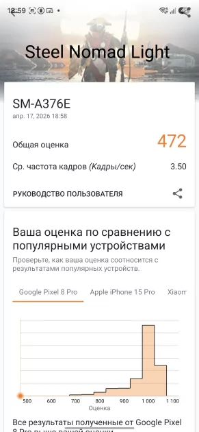 Смартфон, который вы купите на 6 лет: обзор Samsung Galaxy A37 — без экспериментов, только улучшения — Чипсет. 5