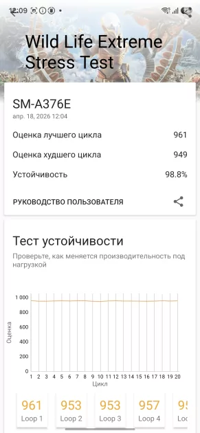 Смартфон, который вы купите на 6 лет: обзор Samsung Galaxy A37 — без экспериментов, только улучшения — Чипсет. 14