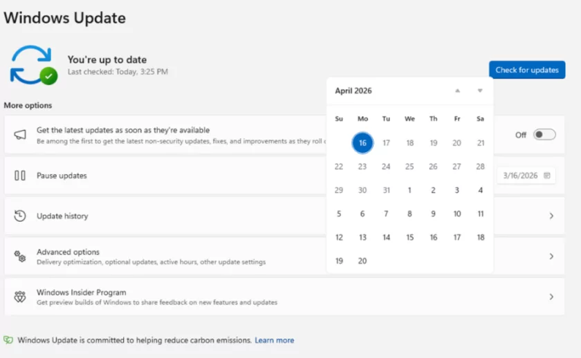 Microsoft меняет подход к обновлениям Windows — теперь можно вообще не обновляться