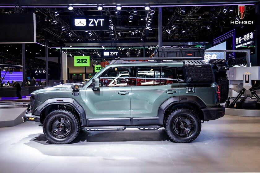 Hongqi представил линейку внедорожников, нацеленных на зарубежные рынки