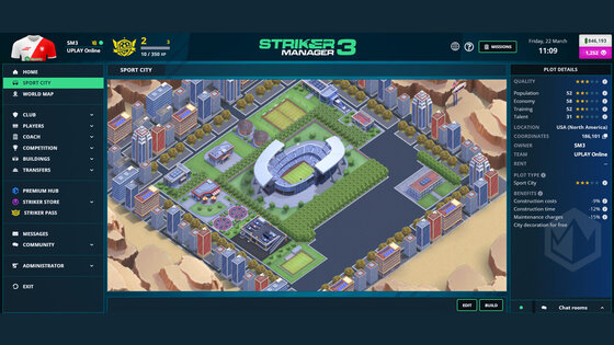 Striker Manager 3 111. Скриншот 3