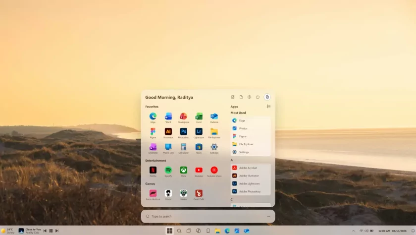 В сети появилась «чистая» концепция Windows 11