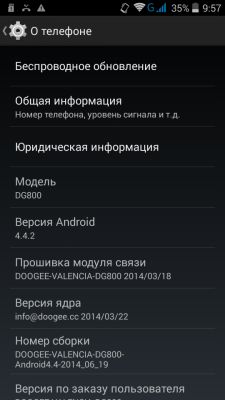 Обзор Doogee DG800