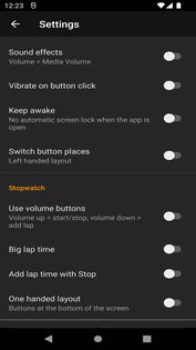 Секундомер Pro 1.8.8. Скриншот 3