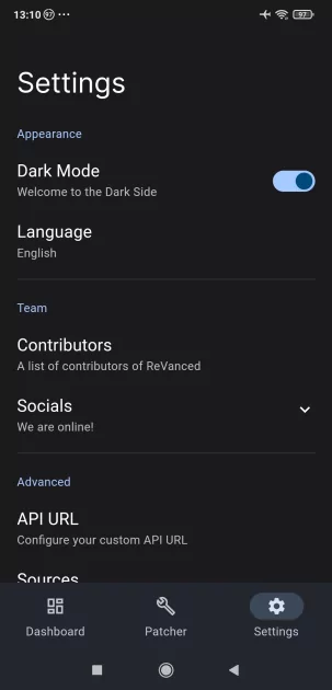 Как обойти установку приложений через Google Play — REVANCED MANAGER и полезные патчи. 5