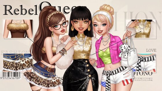 Rebel Glam 1.1.0. Скриншот 1