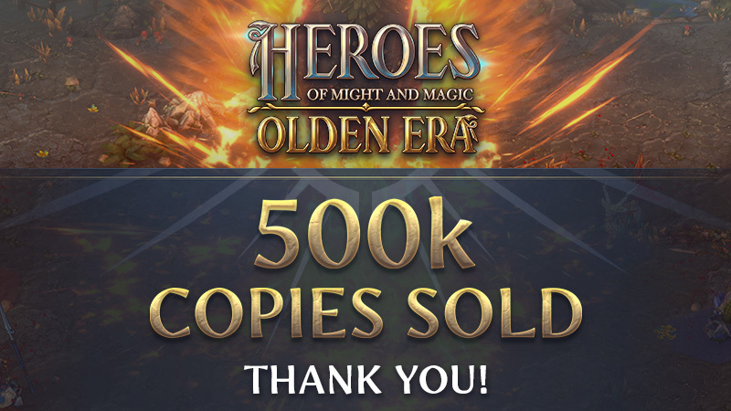 Разработчики Heroes of Might and Magic: Olden Era продали 500 тысяч копий за три дня