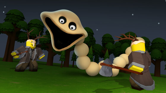 Night in Survive Dark Forest 1.0.2. Скриншот 3