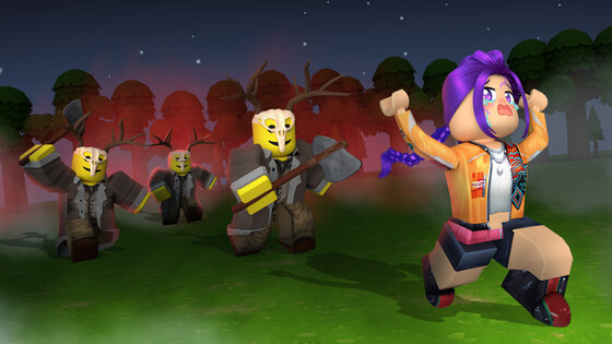 Night in Survive Dark Forest 1.0.2. Скриншот 7