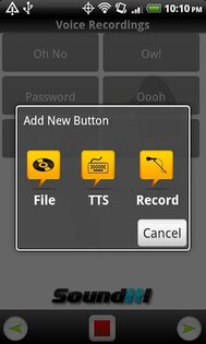 SoundIt! Custom Soundboard 2.0. Скриншот 2